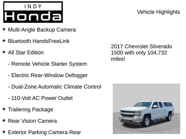 2017 Chevrolet Silverado 1500 LT LT1