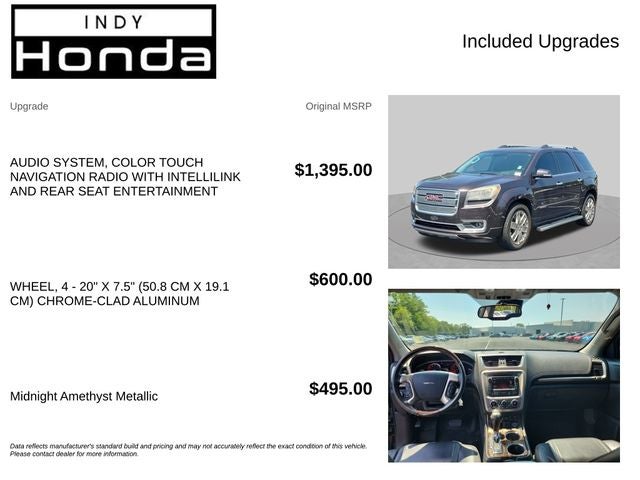 2015 GMC Acadia Denali