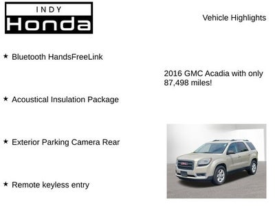 2016 GMC Acadia SLE-1