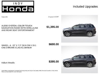 2016 GMC Acadia Denali