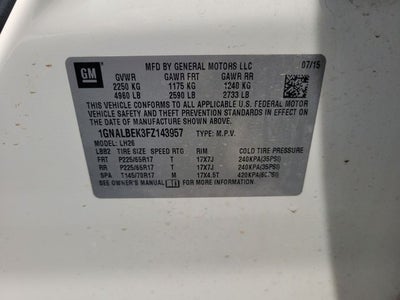 2015 Chevrolet Equinox LT 1LT