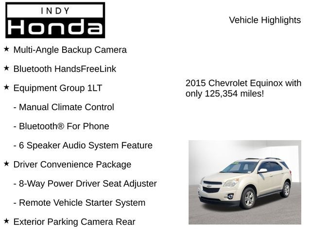 2015 Chevrolet Equinox LT 1LT
