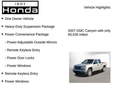2007 GMC Canyon SLE2