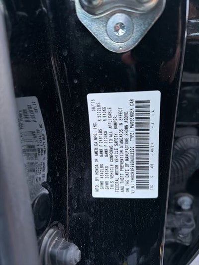 2016 Honda Accord EX-L