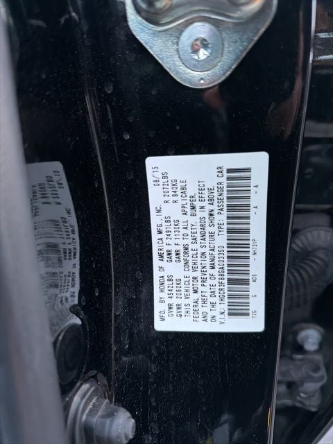 2016 Honda Accord EX-L