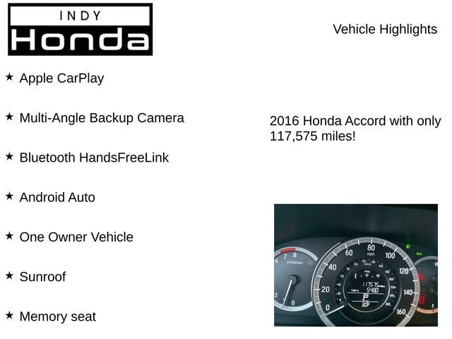 2016 Honda Accord EX-L