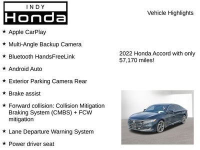 2022 Honda Accord Sport