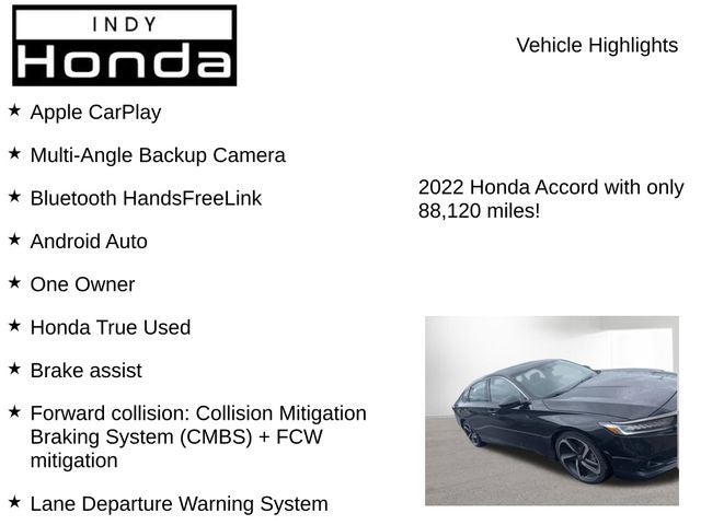 2022 Honda Accord Sport