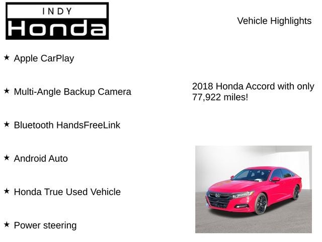 2018 Honda Accord Sport