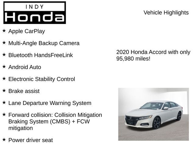 2020 Honda Accord Sport