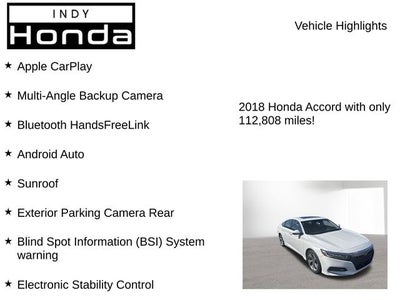 2018 Honda Accord EX