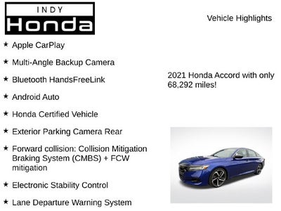 2021 Honda Accord Sport Special Edition