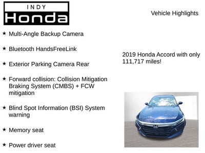 2019 Honda Accord EX-L