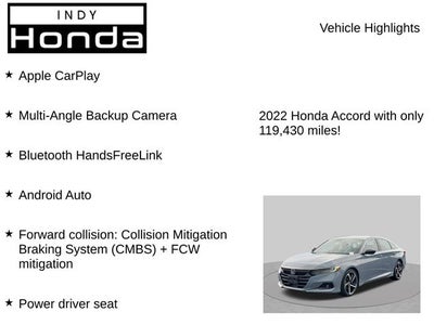 2022 Honda Accord Hybrid Sport
