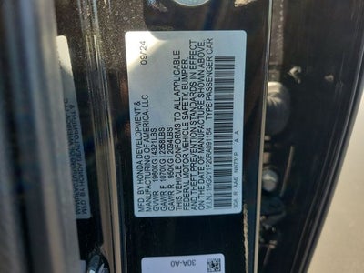 2024 Honda Accord LX