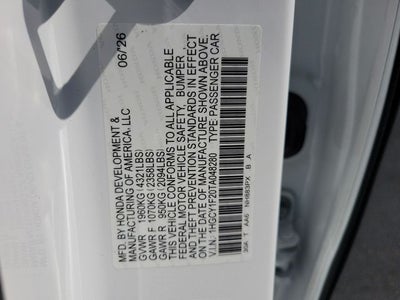 2026 Honda Accord LX