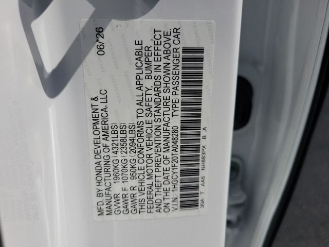 2026 Honda Accord LX