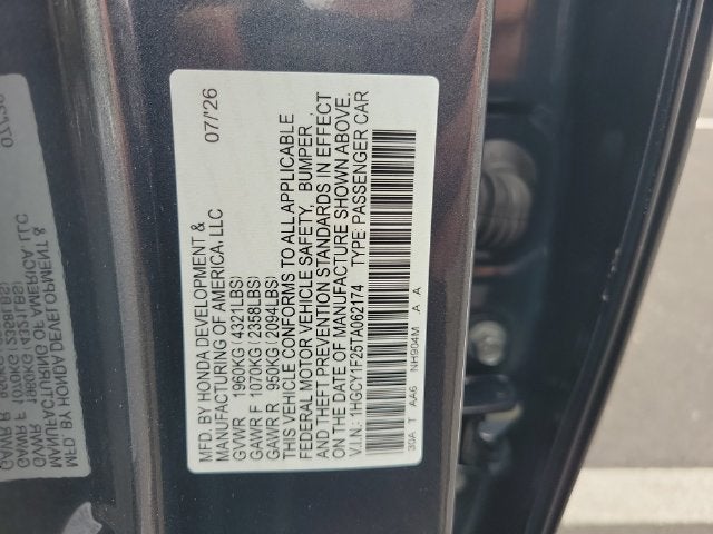 2026 Honda Accord LX