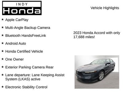 2023 Honda Accord LX