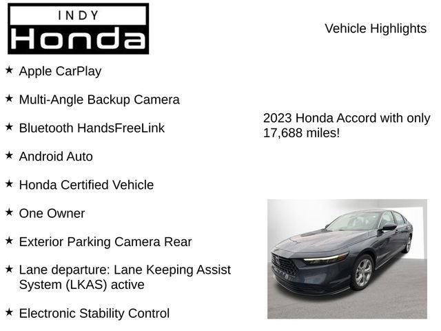 2023 Honda Accord LX