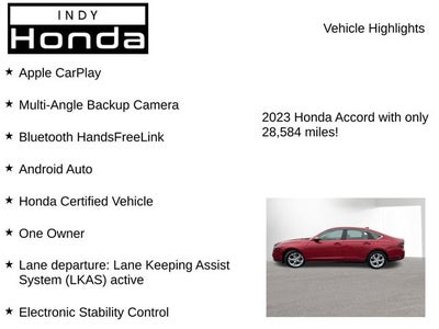 2023 Honda Accord LX