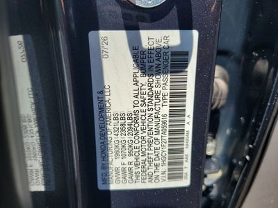 2026 Honda Accord LX