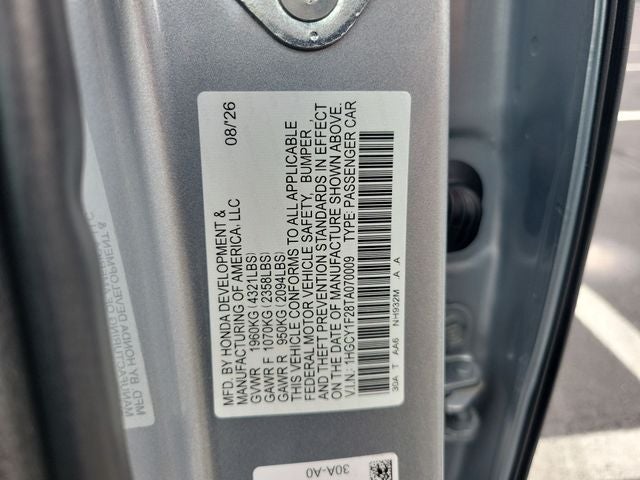 2026 Honda Accord LX