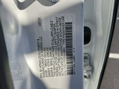 2023 Honda Accord EX