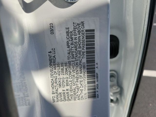 2023 Honda Accord EX