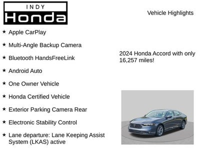 2024 Honda Accord EX