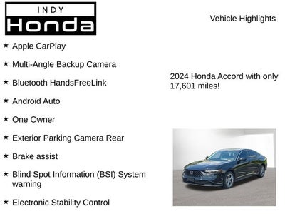 2024 Honda Accord EX