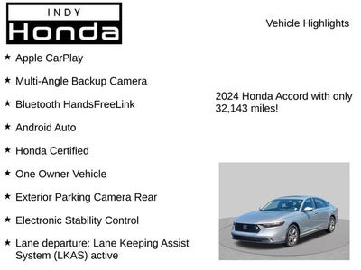 2024 Honda Accord EX