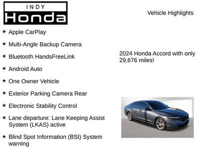 2024 Honda Accord EX