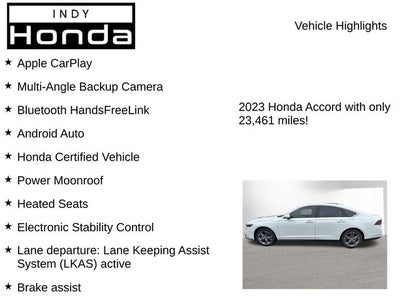 2023 Honda Accord EX