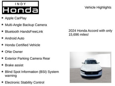2024 Honda Accord EX