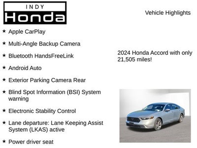 2024 Honda Accord EX