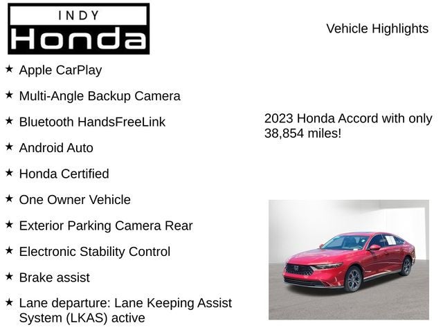 2023 Honda Accord EX