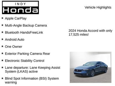 2024 Honda Accord EX