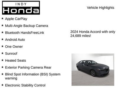 2024 Honda Accord EX
