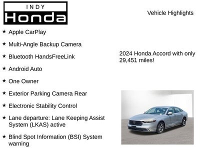 2024 Honda Accord EX