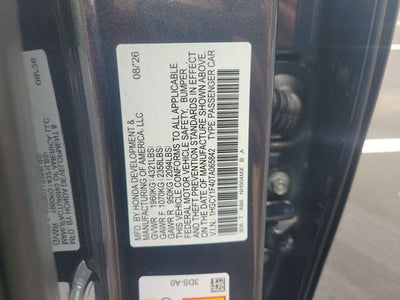 2026 Honda Accord SE