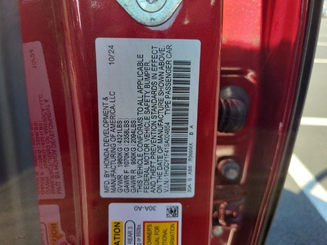 2025 Honda Accord SE