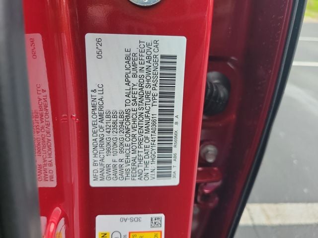 2026 Honda Accord SE