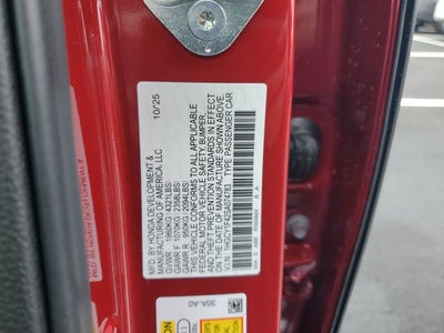 2025 Honda Accord SE