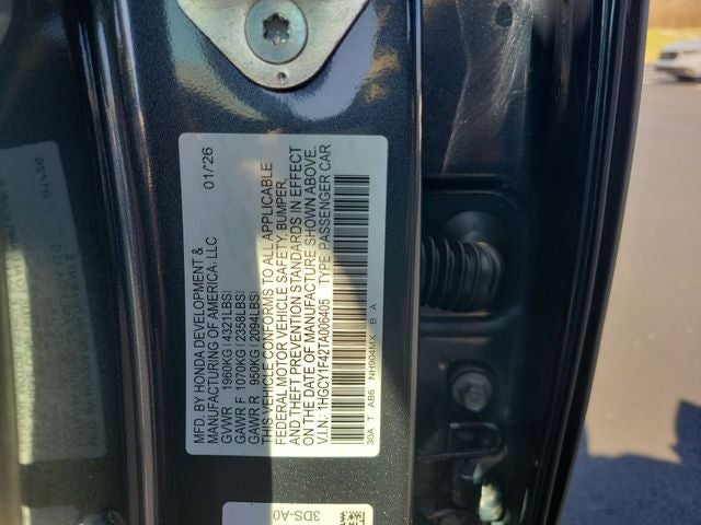 2026 Honda Accord SE