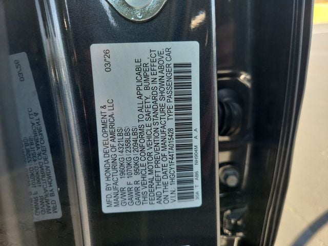 2026 Honda Accord SE