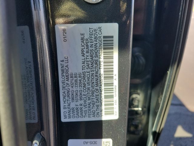 2026 Honda Accord SE