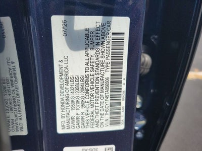 2026 Honda Accord SE