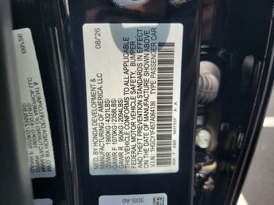 2026 Honda Accord SE