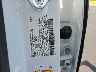 2026 Honda Accord SE